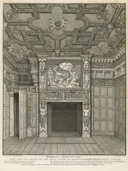 Innenansicht des Hauses von Sir Paul Pindar