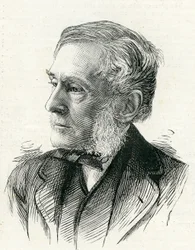 James Poole (1804-86) Illustration aus The Graphic, 10. April 1886