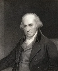 James Watt (1736-1819) aus The Gallery of Portraits, veröffentlicht 1833