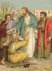 Jesus und die Blinden