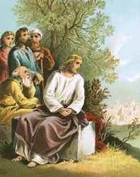Jesus weint über Jerusalem