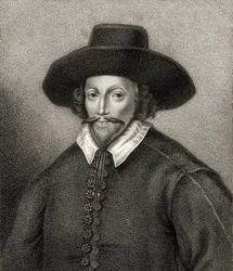John Holles, graviert von Bocquet, Illustration aus 