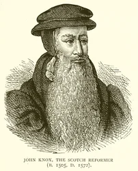 John Knox, der schottische Reformator (geb. 1505, gest. 1572)