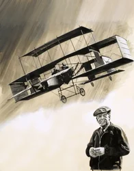 John Moore-Brabazon, der erste Engländer, der in England flog