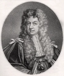 John Sheffield, graviert von Paftanrini, Illustration aus 