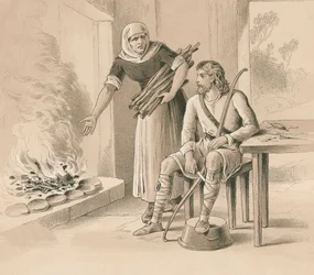 König Alfred und die Kuchen