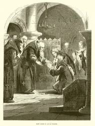 König Jakob II. in La Trappe