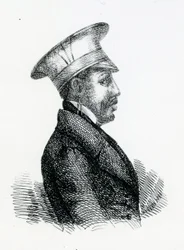 König Moshoeshoe I. (ca. 1786-1870) (Gravur)