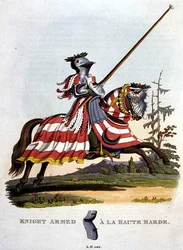 Ritter bewaffnet à la Haute Barde