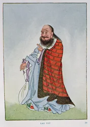 Lao-Tzu, Illustration aus 
