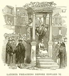 Latimer predigt vor Edward VI
