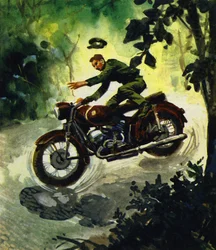 Lawrence starb 1935 bei einem Motorradunfall