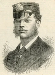 Leutnant R.H. Archer, 1875