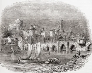 Limerick, County Limerick, Irland, zeigt King John