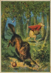 Kleines Schwein entkommt