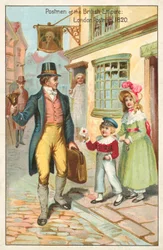 Londoner Postbote