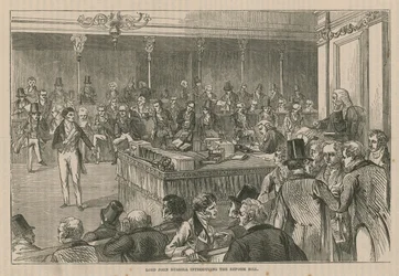 Lord John Russell stellt das Reformgesetz vor