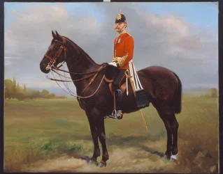 Major George Froom, 2. Bataillon, The Connaught Rangers, ca. 1881