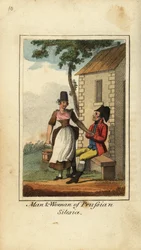 Mann und Frau aus Preußisch-Schlesien