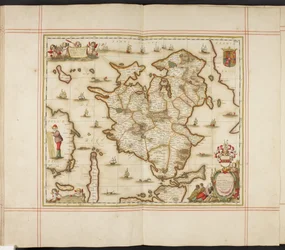 Karte von Seeland