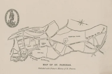 Karte von St. Pancras