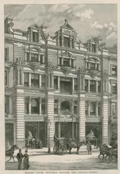 Geschäftsbüros von Messrs Pears, New Oxford Street, London