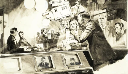 Mick Johnson, Fernsehreporter