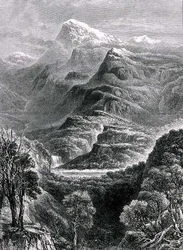 Mount Kosciusko, New South Wales, Australien, aus 