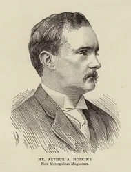 Herr Arthur A Hopkins (Gravur)