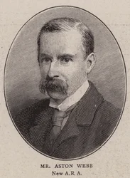 Mr. Aston Webb (Gravur)