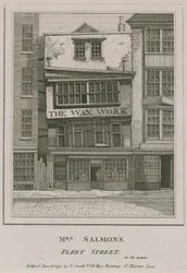 Mrs. Salmons, Das Wachsfigurenkabinett, Fleet Street