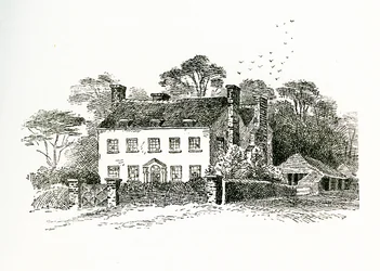 Mrs. Snookes Haus in Ringmer, Sussex, England, 1733