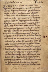 Ms. 197 f.1r Regel des heiligen Benedikt