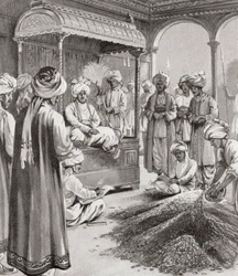 Muhammad bin Tughluq gibt Token-Währung aus