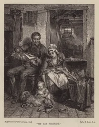 Mein eigenes Kaminfeuer (Stich)
