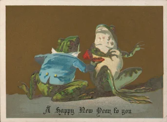 Neujahrskarte