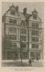 Neues Gebäude des Birkbeck Institute, Breams Buildings, Chancery Lane, London