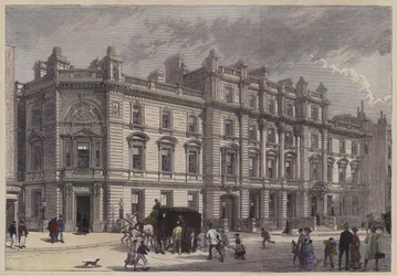 Neues Gerichtsgebäude und Polizeistation, Bow Street, London