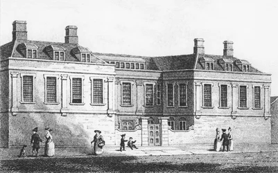 Newcastle House, um 1790 (Gravur)