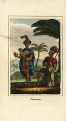 Peruaner oder Inka aus Peru