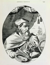 Porträt von Amerigo Vespucci (1454-1512) aus 