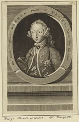 Porträt von George, Prinz von Wales