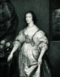 Porträt von Henrietta Maria (1609-69) aus 