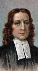 Porträt von John Wesley (1703-1791) - Aus der Serie „Leaders of Men“