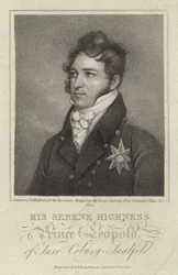 Porträt von König Leopold I. von Belgien