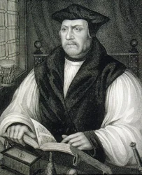 Porträt von Matthew Parker (1504-75) aus 