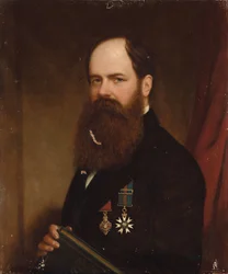 Porträt von Sir Walter Lawry Buller, N.Z.C., K.C.M.G., F.R.S.