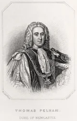 Porträt von Thomas Pelham, Herzog von Newcastle, 1835