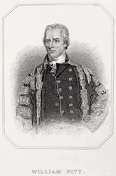 Porträt von William Pitt, 1835