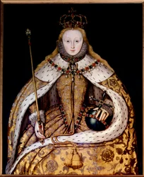 Porträt Königin Elisabeths I. im Krönungsornat, um 1600